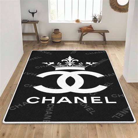 chanel carpet rug|chanel bath rug.